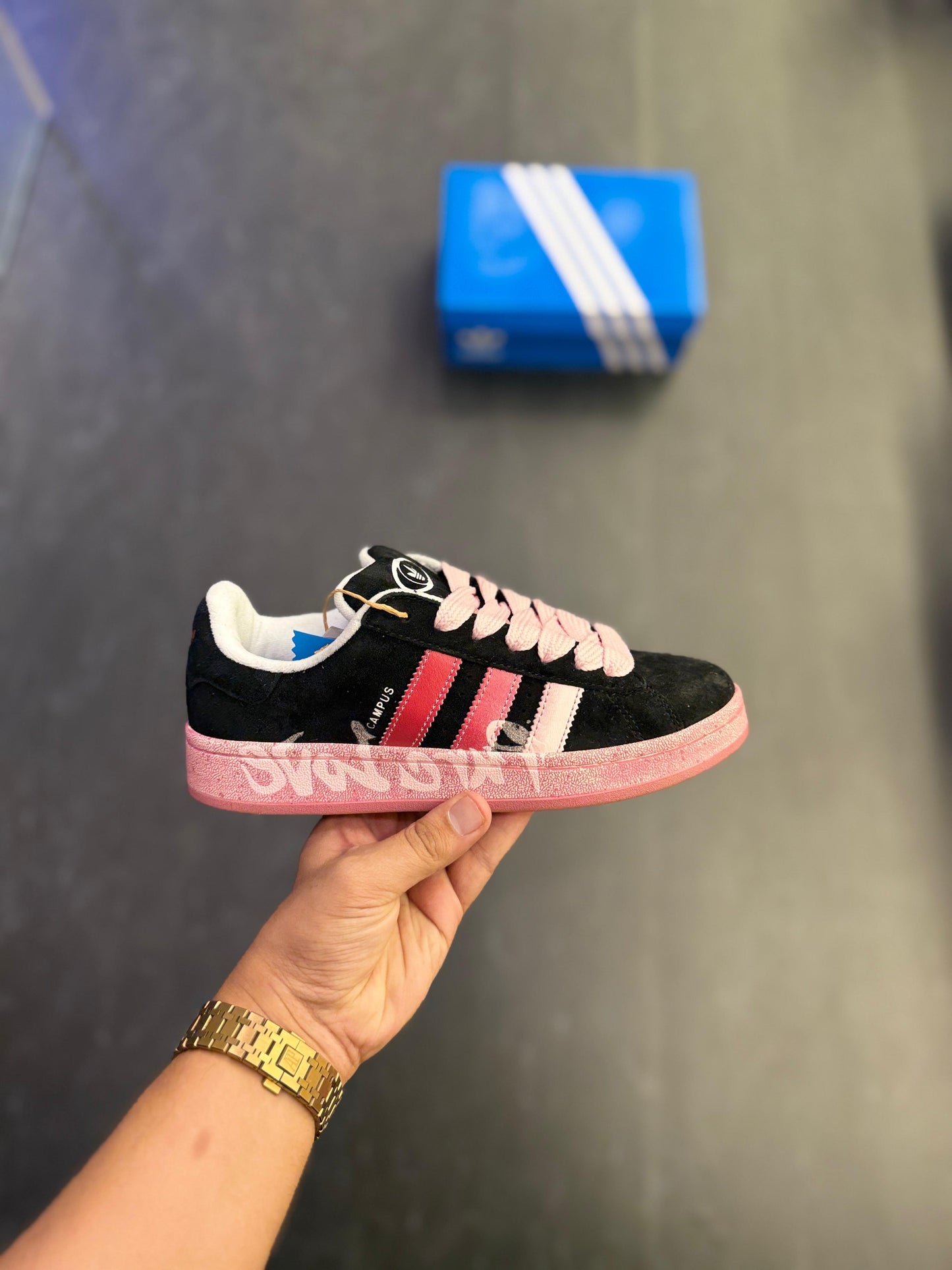 ADIDAS ORIGINALS CAMPUS 00s 2024 BLACK PINK