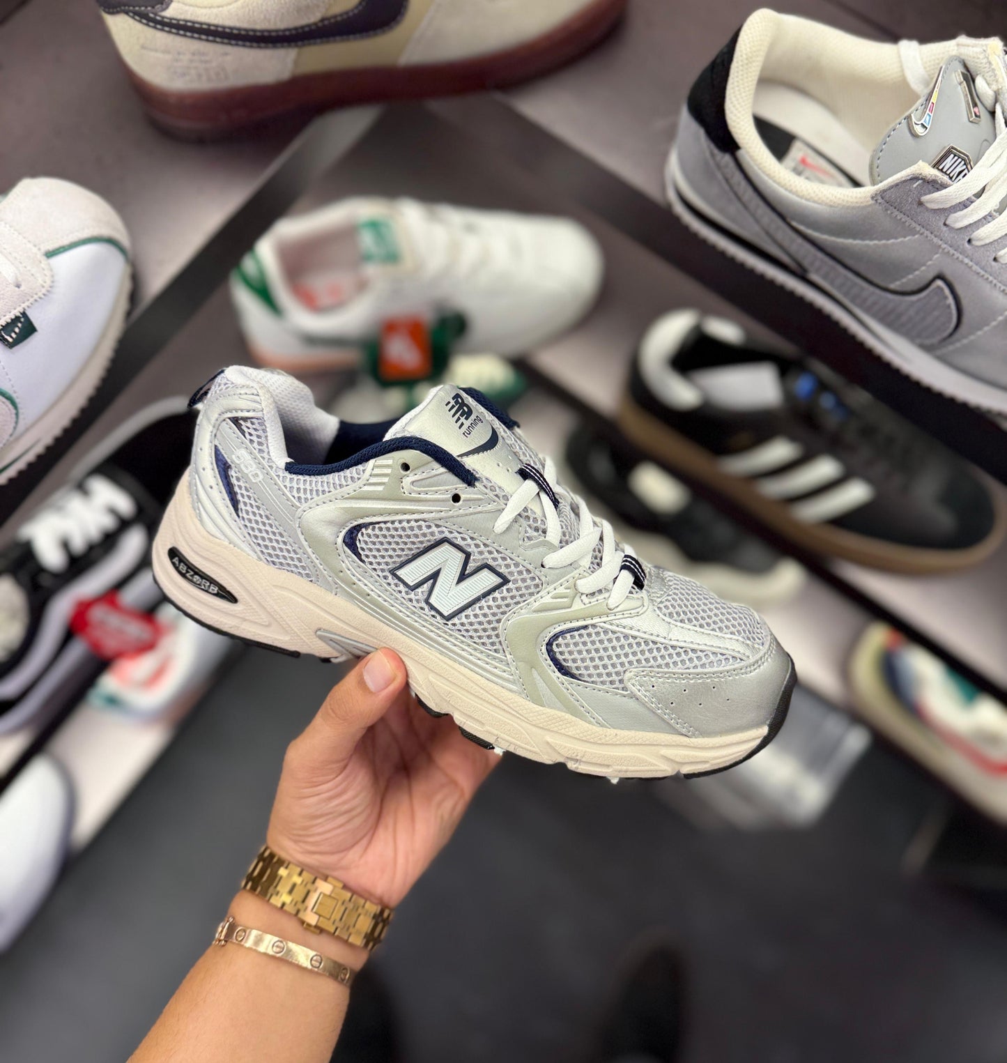 NEW BALANCE 530 SILVER NAVY