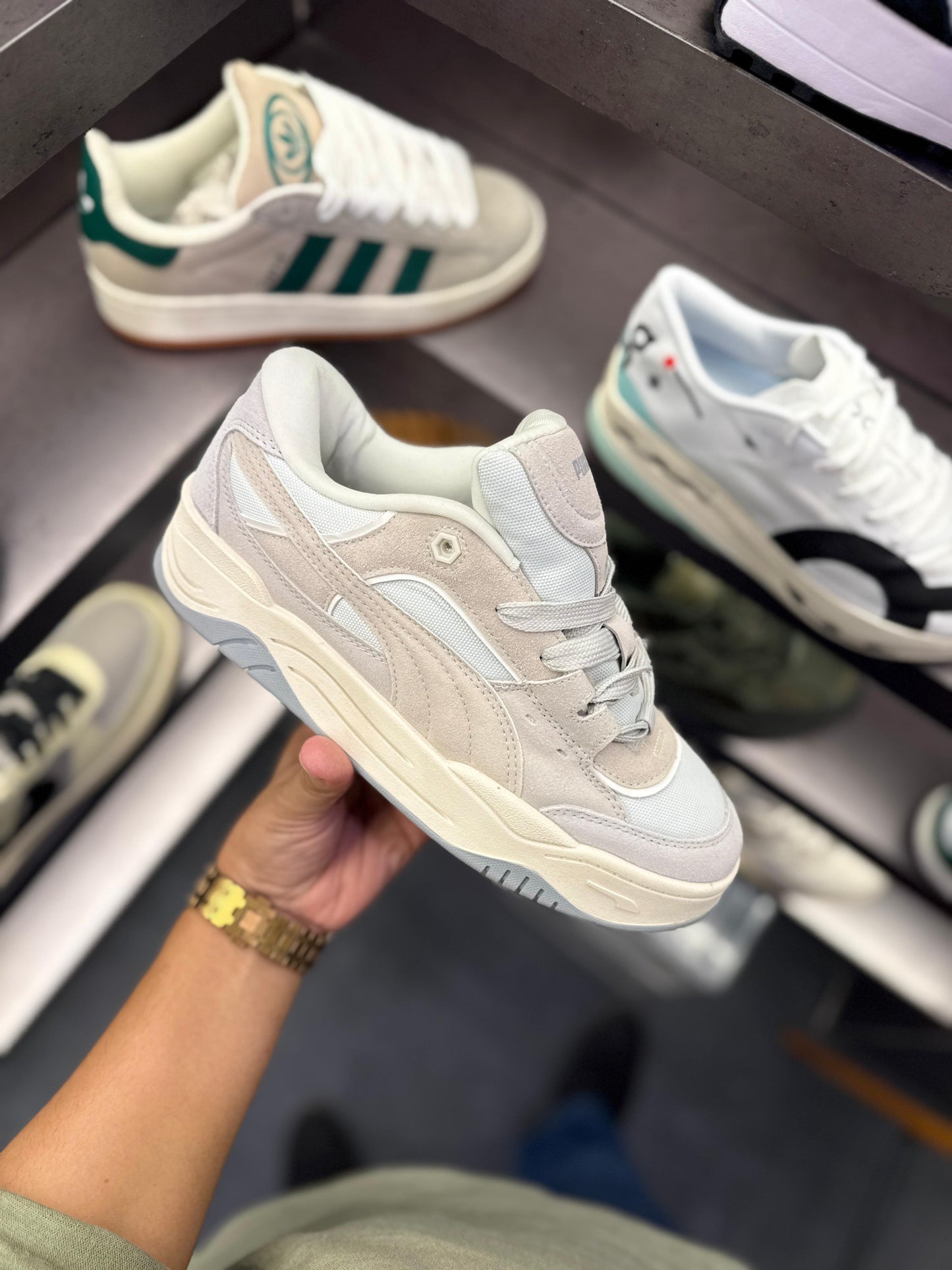 PUMA SUEDE 180 WHITE