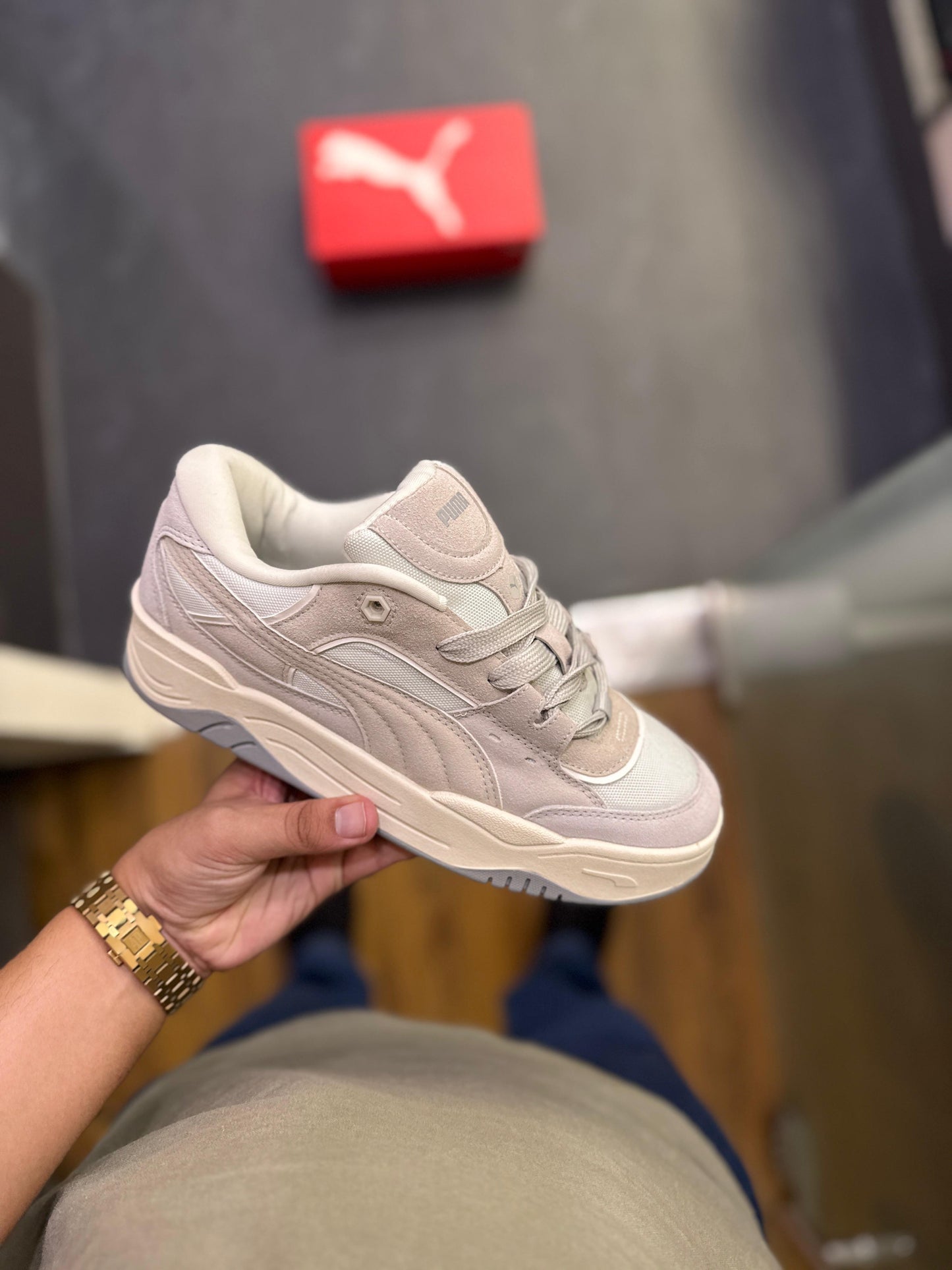PUMA SUEDE 180 WHITE