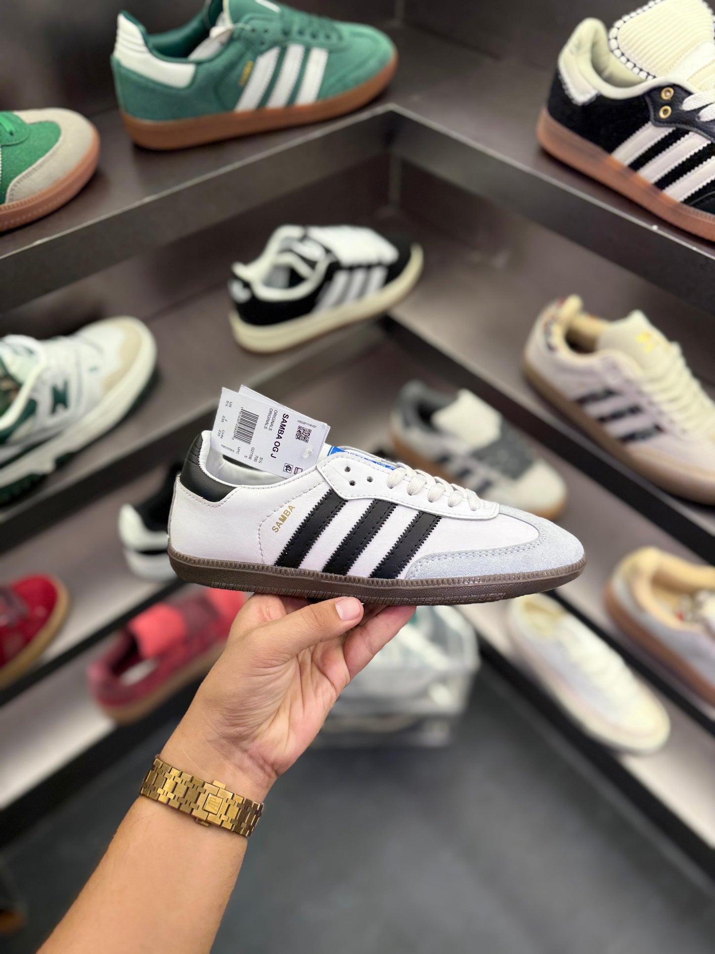 ADIDAS ORIGINALS SAMBA BASIC WHITE