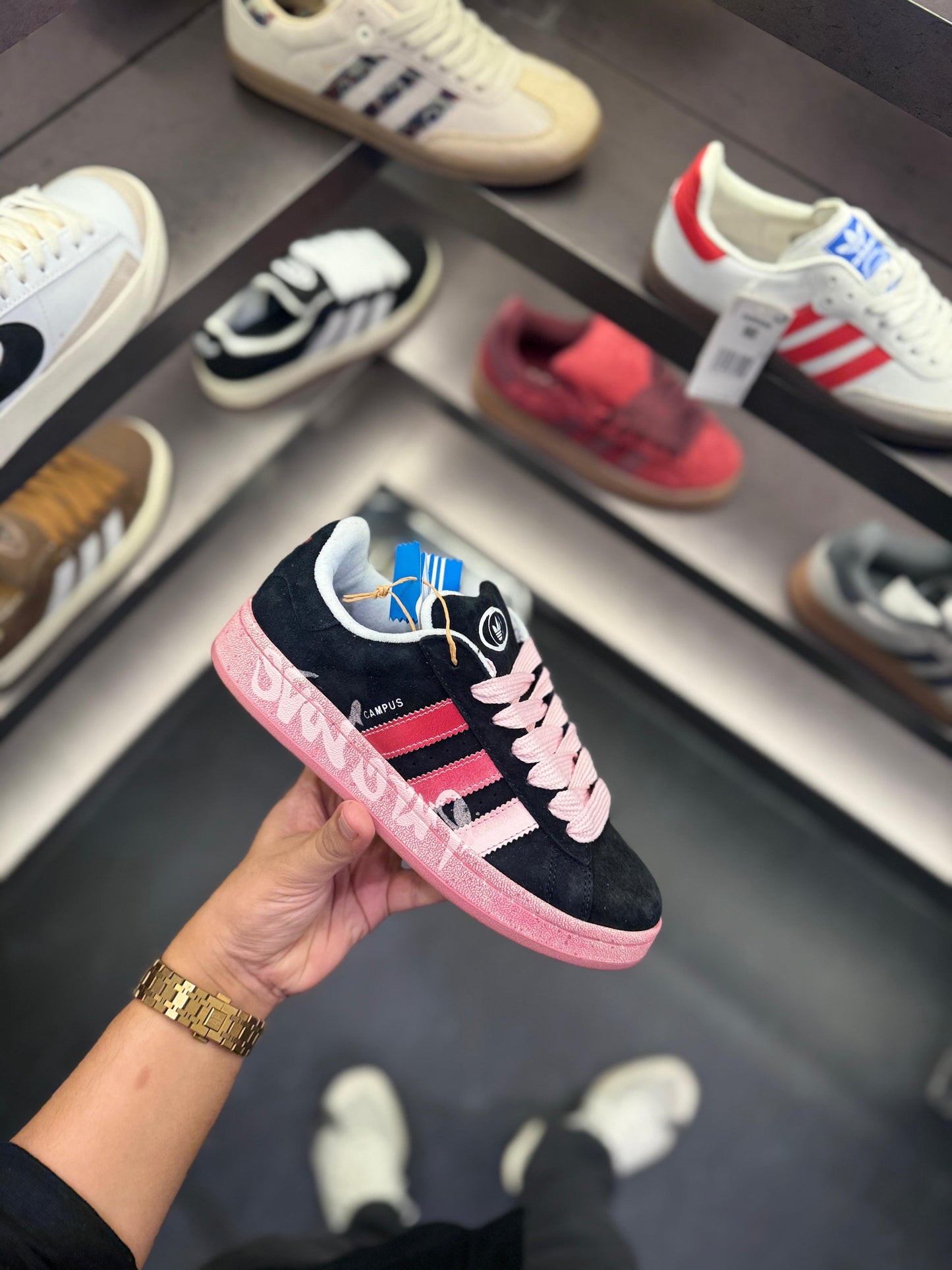 ADIDAS ORIGINALS CAMPUS 00s 2024 BLACK PINK