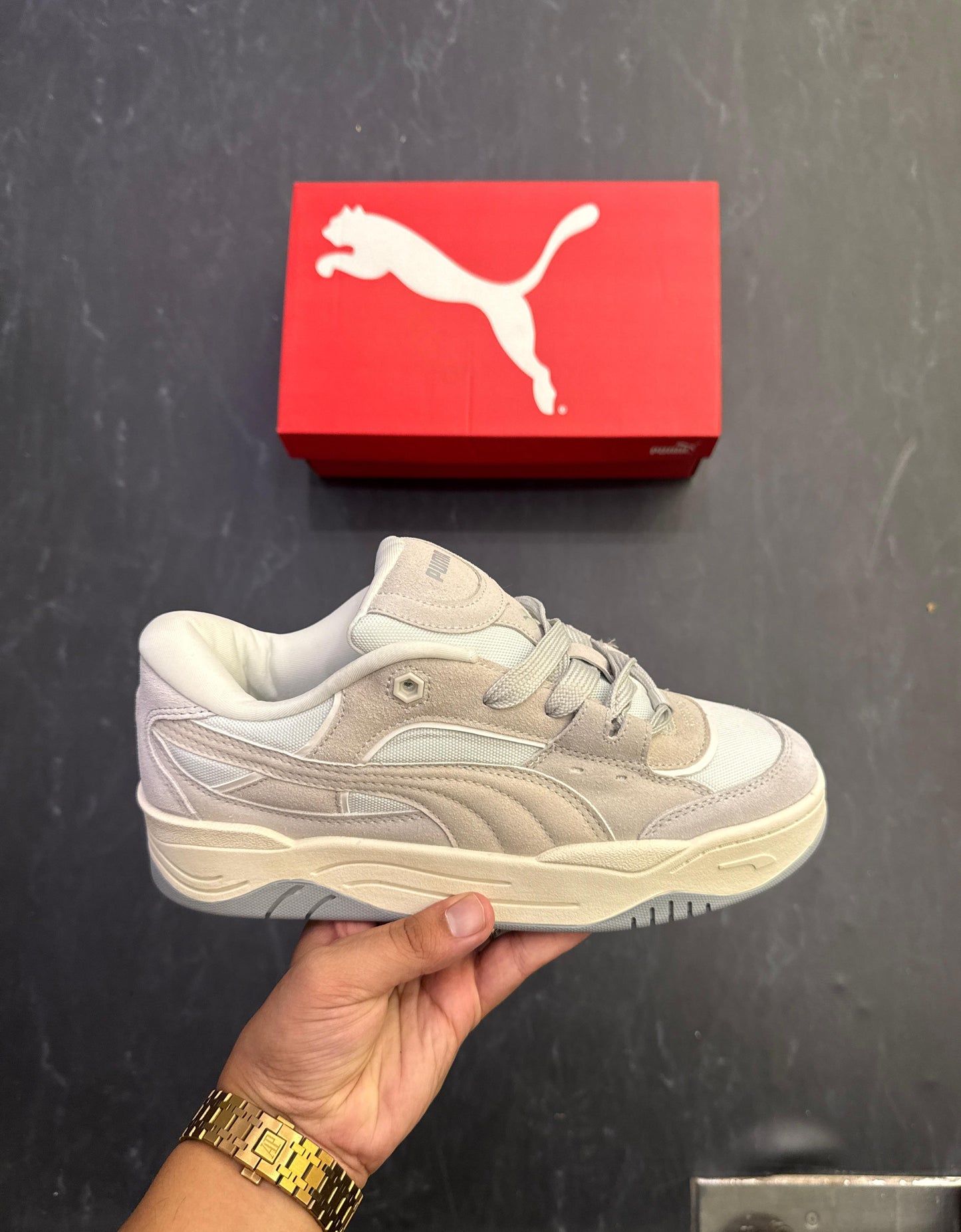 PUMA SUEDE 180 WHITE