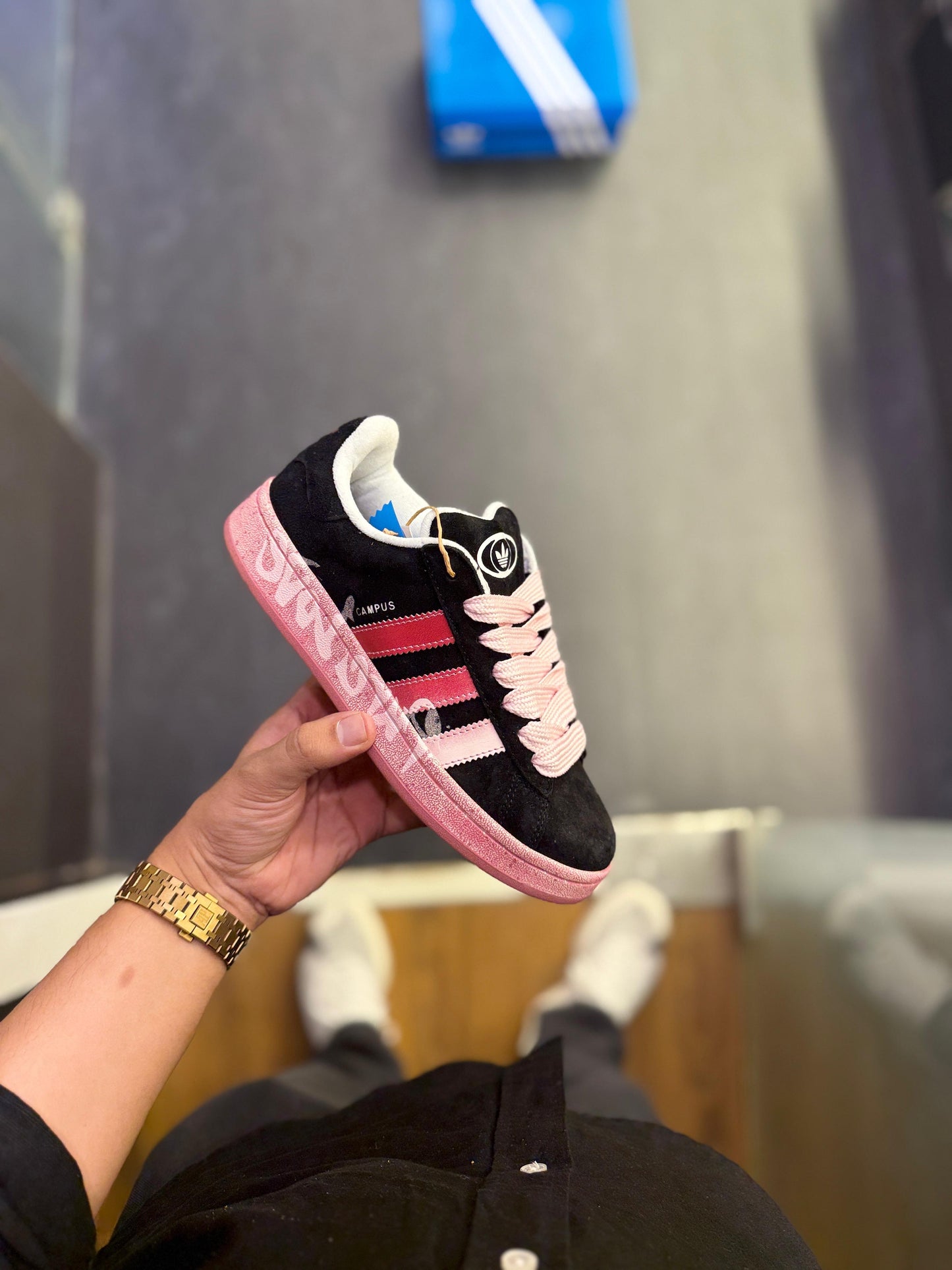 ADIDAS ORIGINALS CAMPUS 00s 2024 BLACK PINK