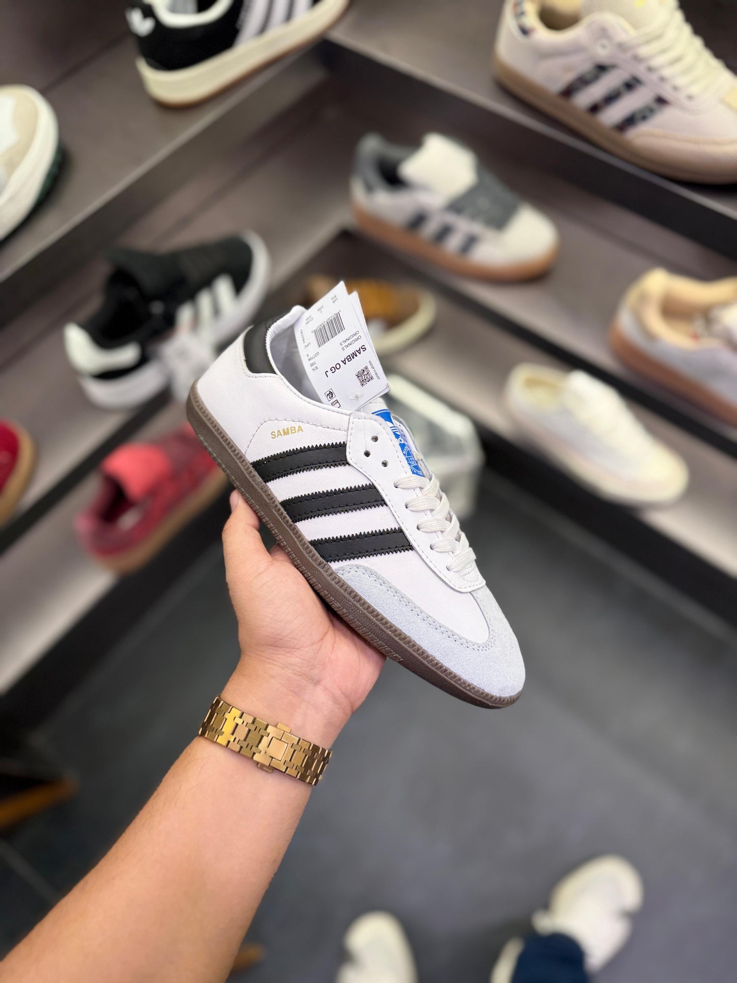 ADIDAS ORIGINALS SAMBA BASIC WHITE