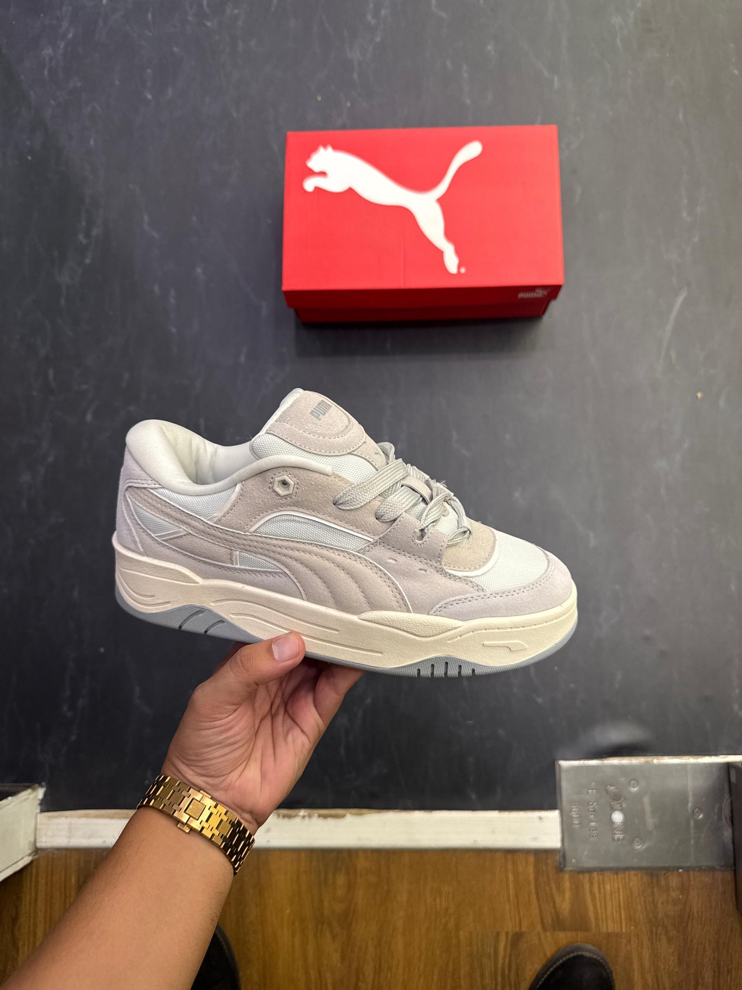 PUMA SUEDE 180 WHITE